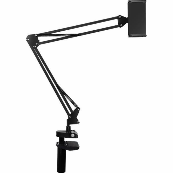 Stolní stojan Puluz s držákem na telefon/tablet (černý)