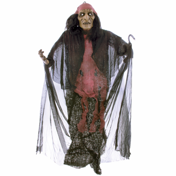 Halloween závěsný pirát, 130 cm