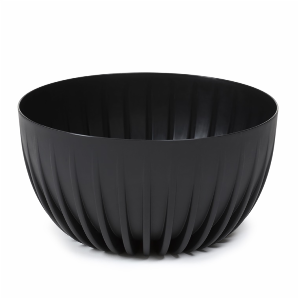 Hrnec LAMELA MIRA 918-04, plast, O 30 cm, černý