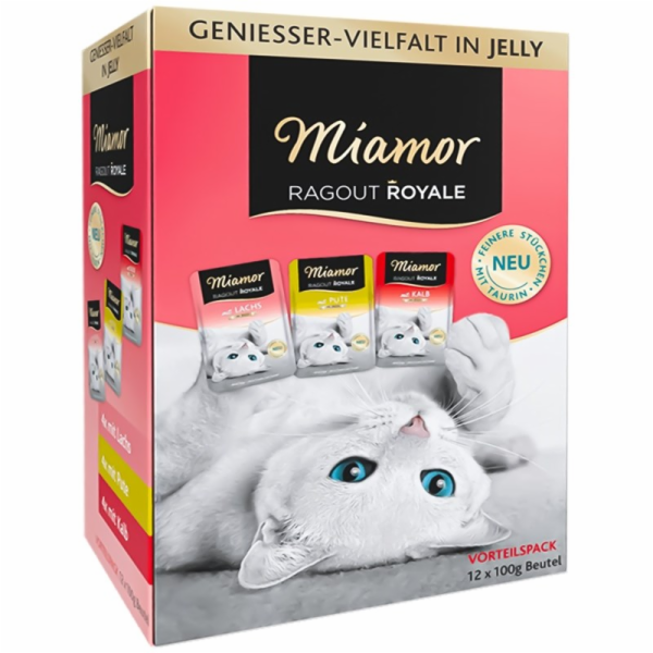 MIAMOR Ragout Royale Adult Mix in jelly - mokré krmivo pr...