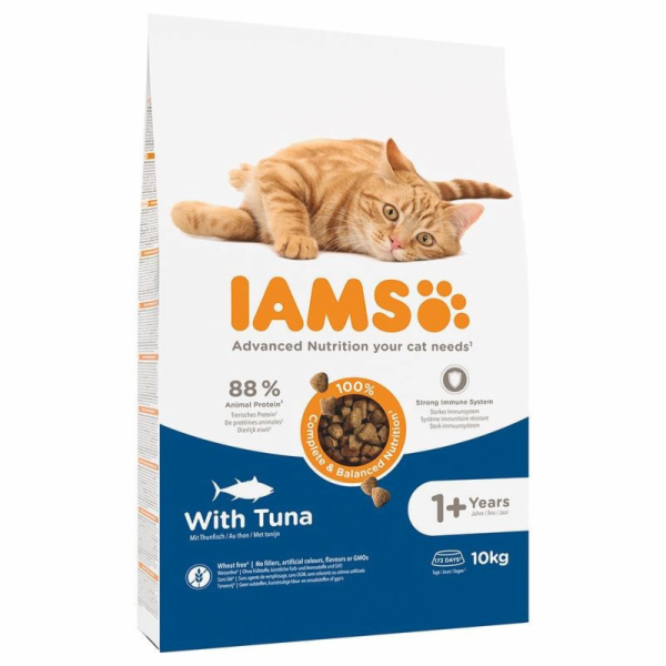 IAMS Advanced Nutrition Cat Adult Tuna - suché krmivo pro...