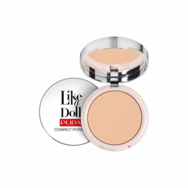 Pupa Like a Doll Compact Powder pudr na obličej 003 Natur...