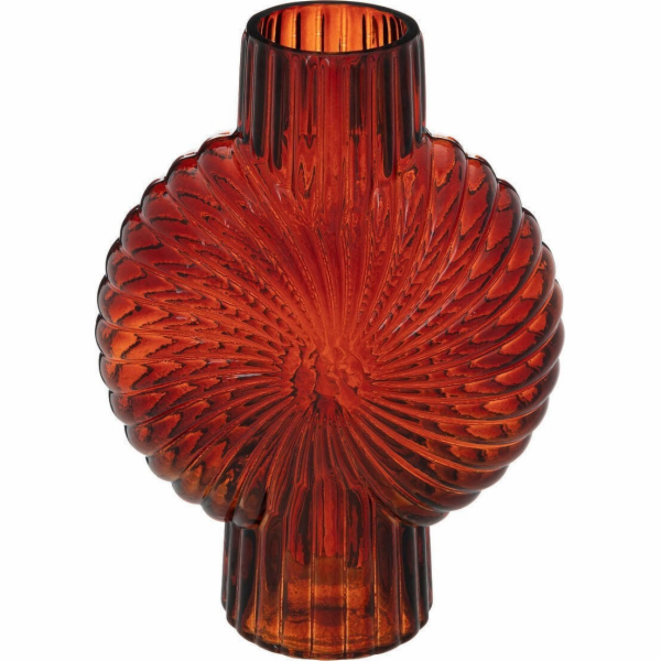 Atmosphera COQUILLAGE váza z tónovaného skla, 25 cm
