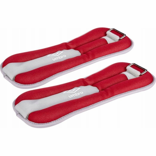 Umbro Umbro - Závaží na kotníky a zápěstí 2x1 kg (červené)