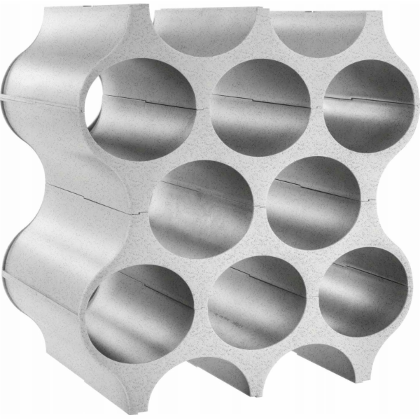 Stojan na láhev Koziol SET-UP - organická šedá barva, KOZIOL