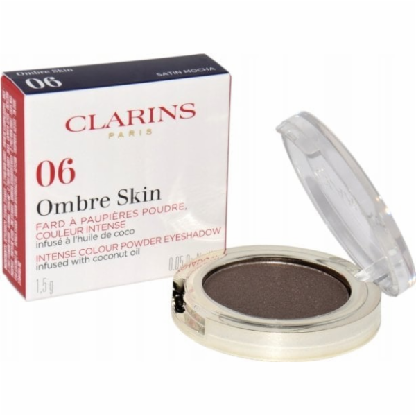 CLARINS  OMBRE SKIN MONO EYESHADOW 06 SATÉN MOCHA