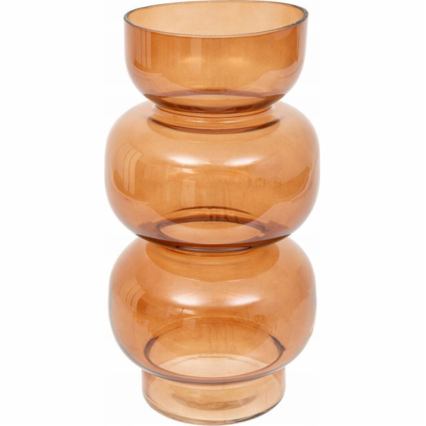 Skleněná bublinková váza Atmosphera BE VINTAGE, 13,5 cm
