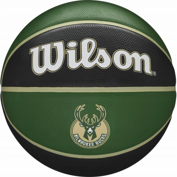 Wilson  NBA Team Milwaukee Bucks Ball WTB1300XBMIL Green 7