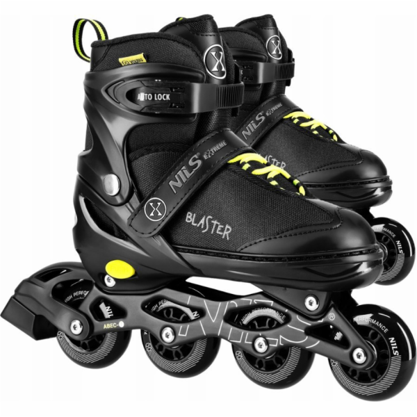 Kolečkové brusle Nils Extreme NA18168A BLASTER SKATES ČER...