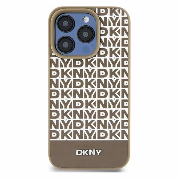 DKNY  DKHMP15SPSOSPW iPhone 15 / 14 / 13 6.1 hnědé/hnědé ...