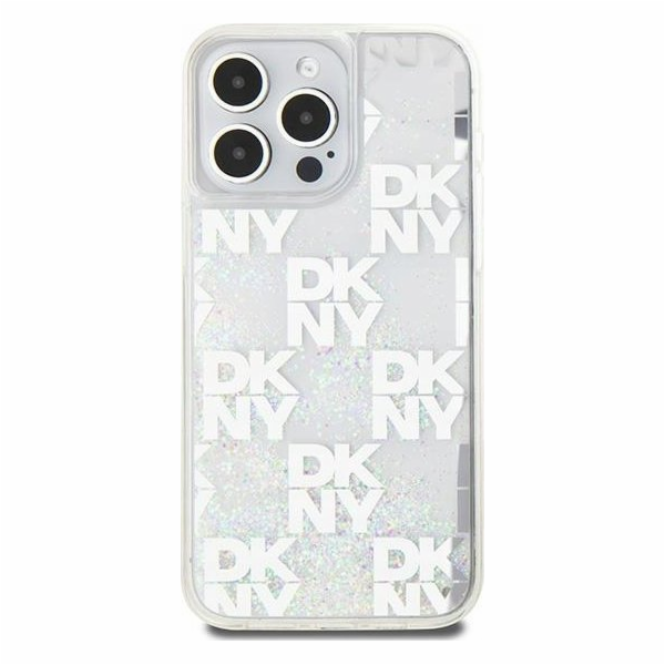 DKNY  Liquid Glitter Multilogo – pouzdro iPhone 15 Pro Ma...