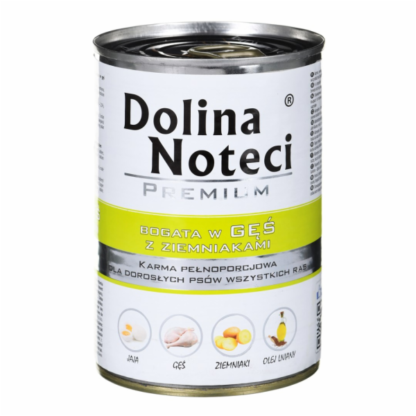DOLINA NOTECI Premium Bohaté na husu s bramborami - vlhké...