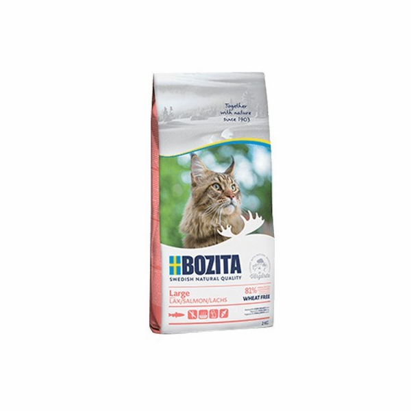 BOZITA Large Wheat free Salmon - suché krmivo pro velké a...