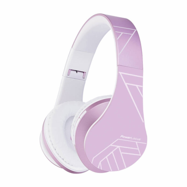 PowerLocus P2 Kids Headphones purple/white