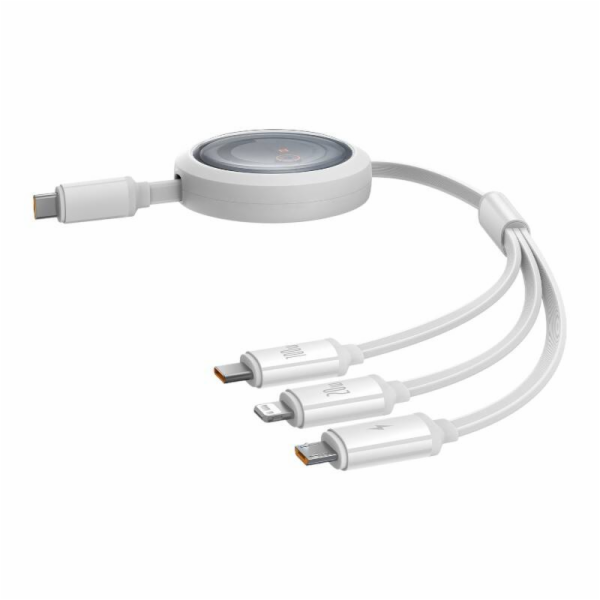 Rychlonabíjecí kabel 3v1 Baseus Free2Draw USB-C na USB-C/...