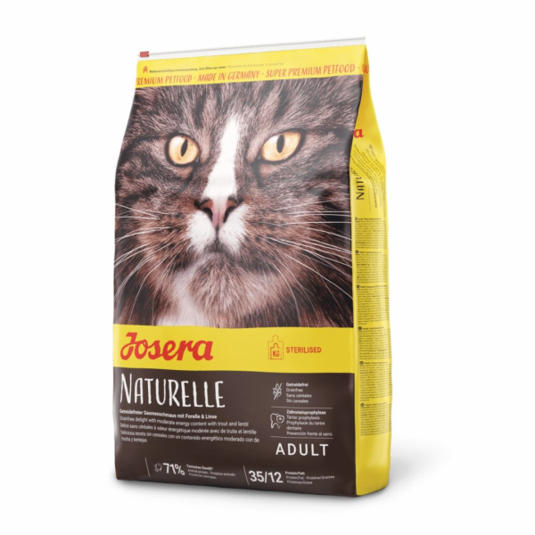 Josera Cat NATURELLE Adult Sterilised Trout - krmivo pro ...