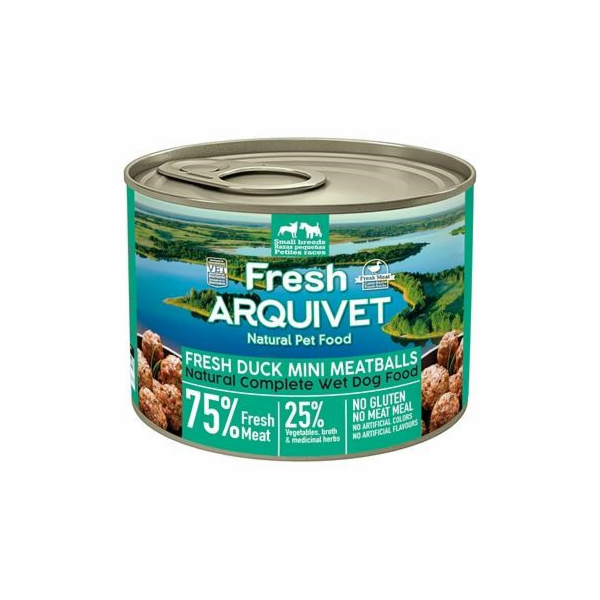 ARQUIVET Fresh Duck Mini Meatballs - mokré krmivo pro psy...
