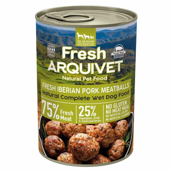 ARQUIVET Fresh Iberian Pork Meatballs - mokré krmivo pro ...