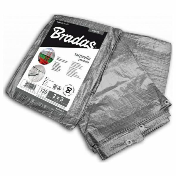 Bradas plachta SILVER TARPAIN 120g 15 x 20m BRADAS