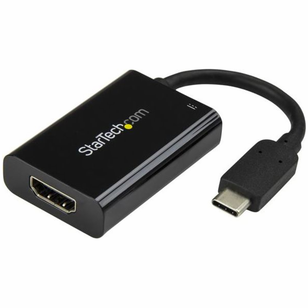 StarTech CDP2HDUCP AV adaptér USB-C - HDMI + USB-C černý ...