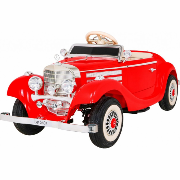 Mercedes Benz Retro Type 540A Červené vozidlo