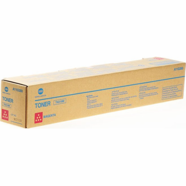 Originální purpurový toner Konica Minolta TN-319 (A11G350.)