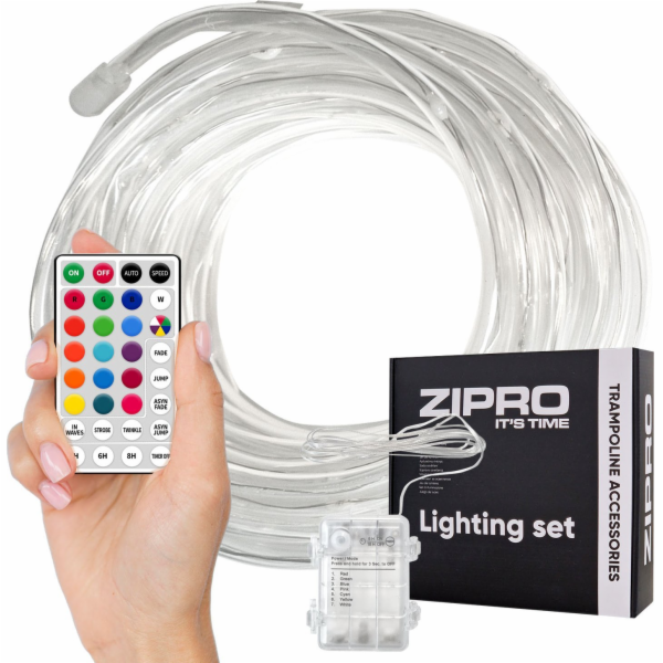 Sada osvětlení Zipro ZIPRO 12 m pro trampolínu 12FT 374 cm
