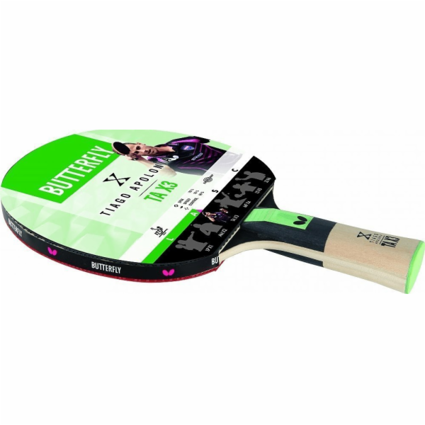 Raketa na stolní tenis Butterfly BUTTERFLY Tiago Apolonia X3