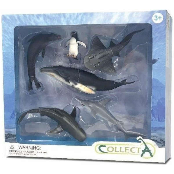 Figurka Collecta Sada mořských živočichů 6 ks.