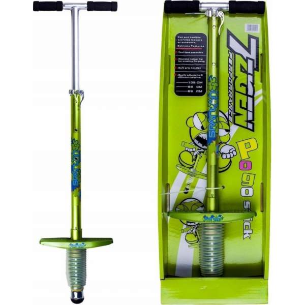 Spartan Pogo skákadlo pro děti - Green