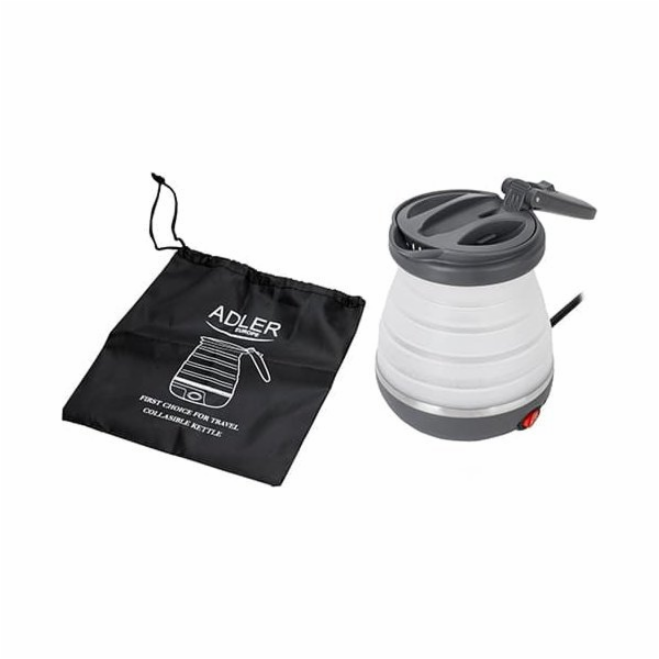 Adler AD 1370UK Silikonová konvice 0,6l - turistická - UK...