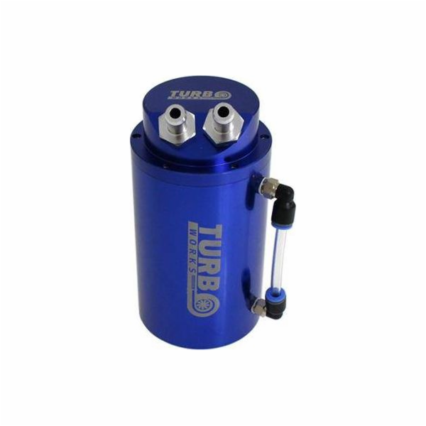 Záchytná nádrž na olej TurboWorks 0,7L 10mm TurboWorks Blue