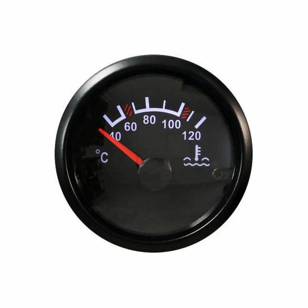 Auto GAUGE Clock AUTO MĚŘIDLO 52mm T90 Teplota vody