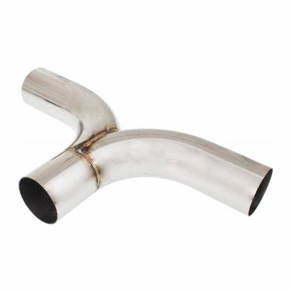 TurboWorks T-kus výfuku 180° 63/70 mm 304SS