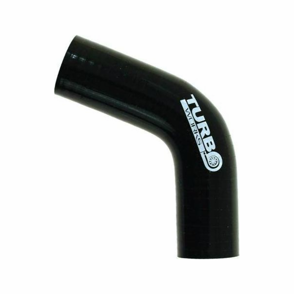 TurboWorks Elbow 67st TurboWorks Black 80mm