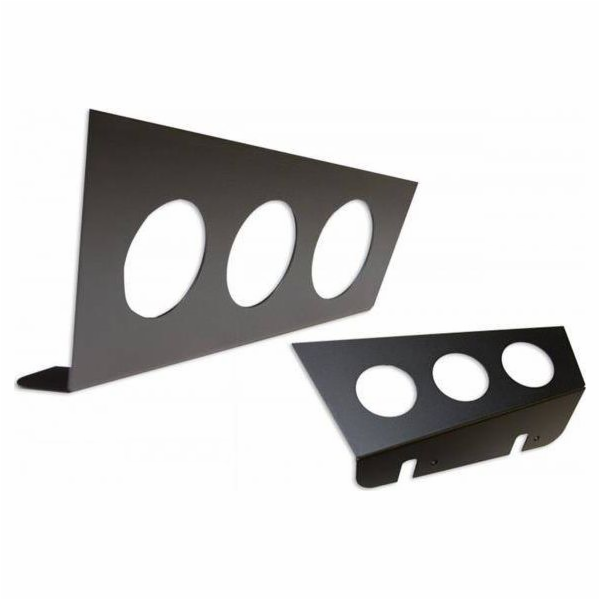 Mtuning_A Přídavné ukazatele, police s hodinami 3x52mm BM...