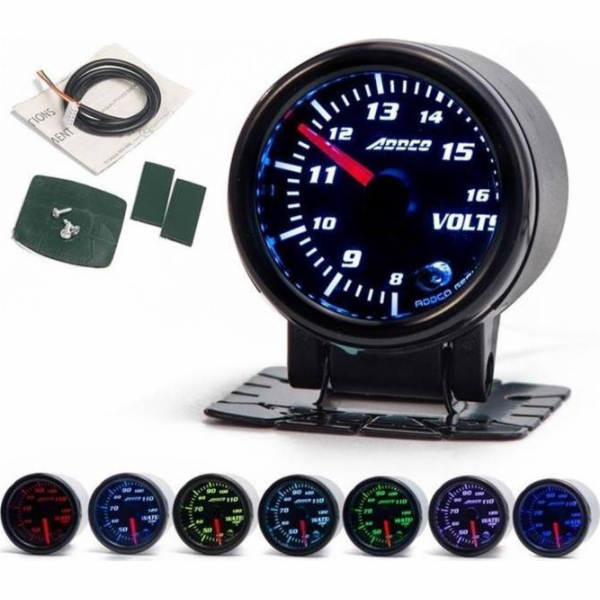 Alantec ADDCO ADDCO 52mm hodiny - voltmetr