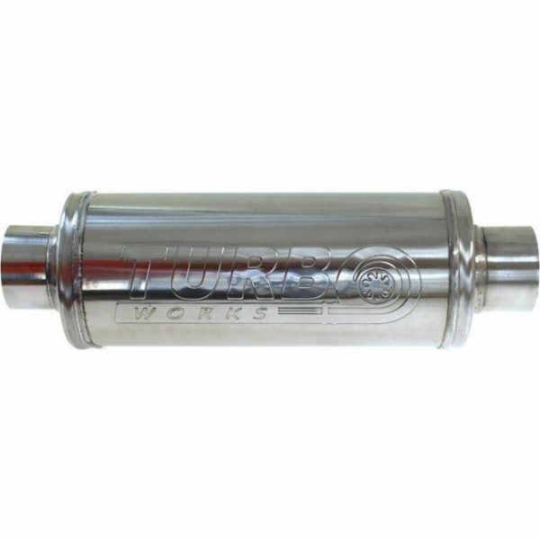 TurboWorks střední tlumič 76mm TurboWorks RS 409SS 450mm