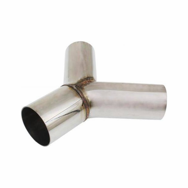 TurboWorks T-kus výfuku 90 stupňů 76/76 mm 304SS