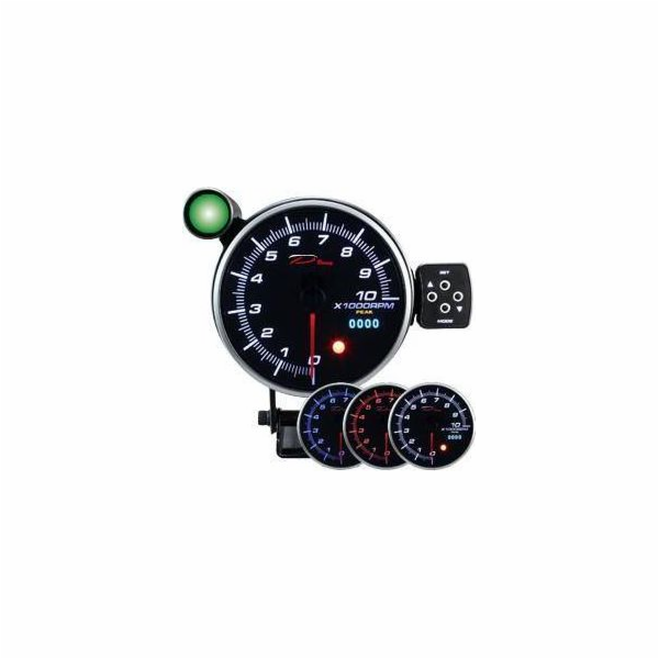 Depo hodinky DEPO PK série DUAL 115MM Otáčkoměr