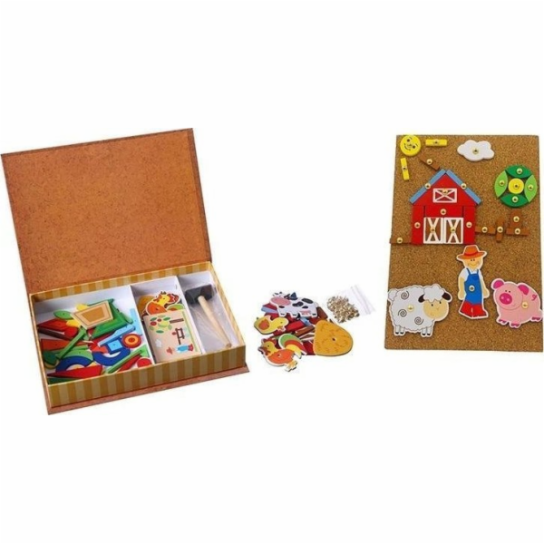 Artyk Dřevěné puzzle Farma 174 ks.