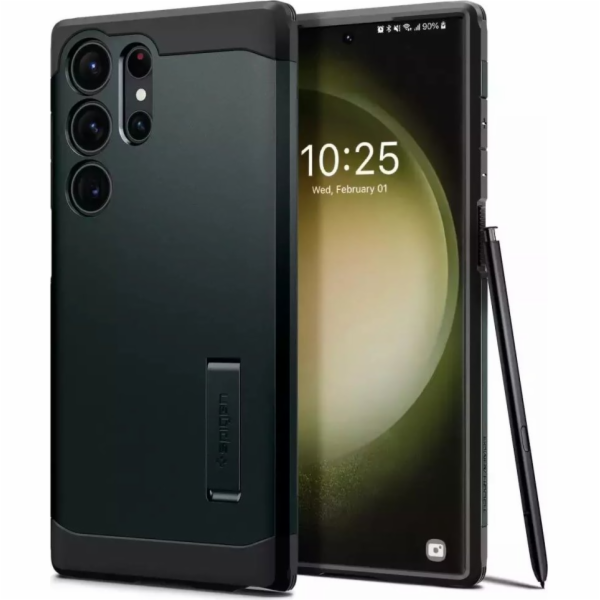 Spigen Tough Armor, zelený - Samsung Galaxy S23 Ultra