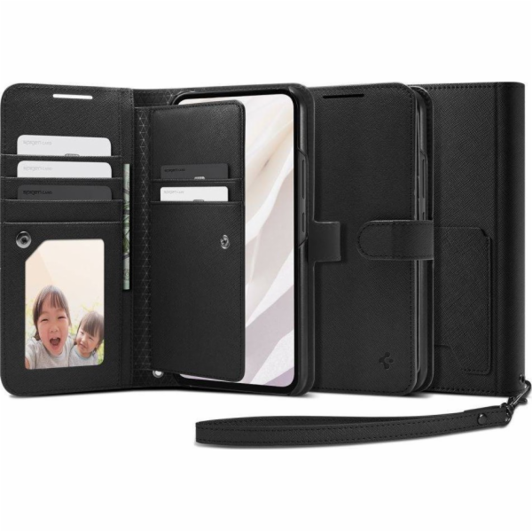 Pouzdro Spigen Wallet S Plus pro Samsung Galaxy A54 5G Black