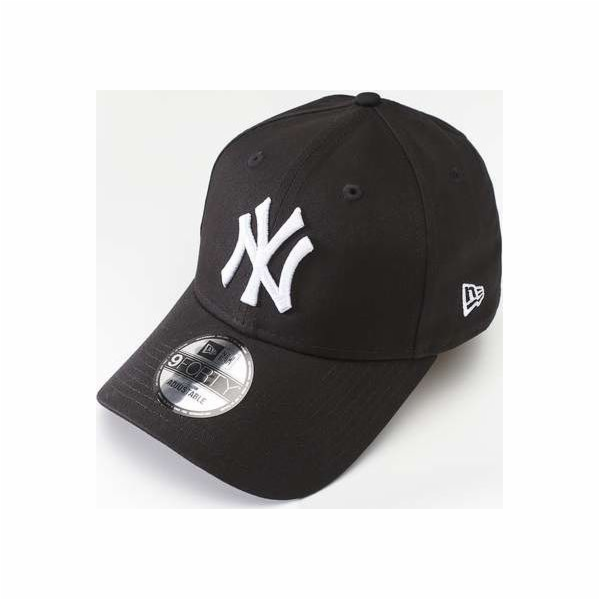New Era 9FORTY LEAGUE BASIC 941 BLACK - - unisex - černá