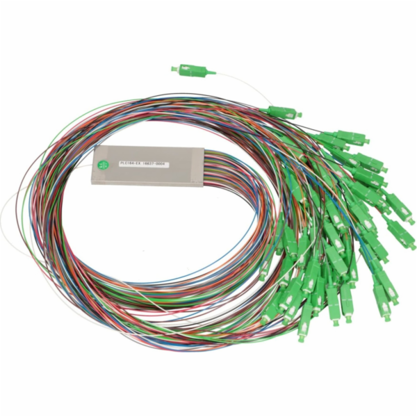 ExtraLink 1:64 PLC SPLITTER SC/APC 900UM 1,5M STEEL BOX