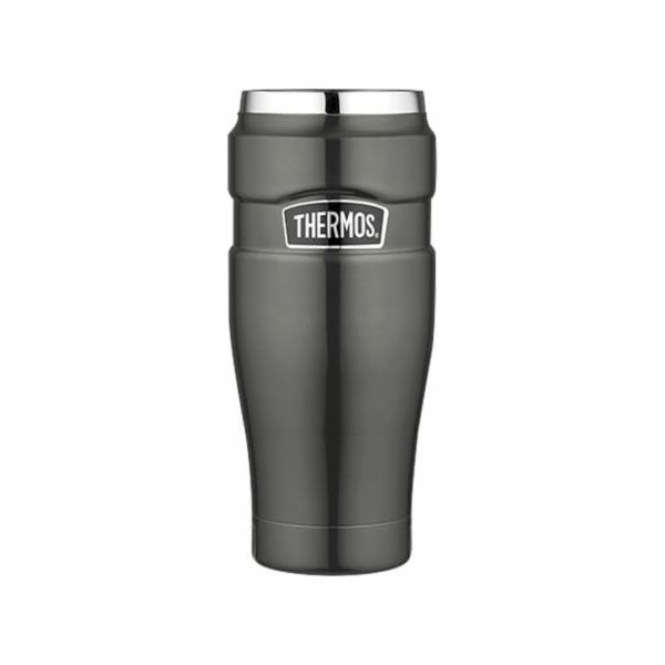Termoska Vodotěsný termohrnek Termoska 0,47l, metalická šedá