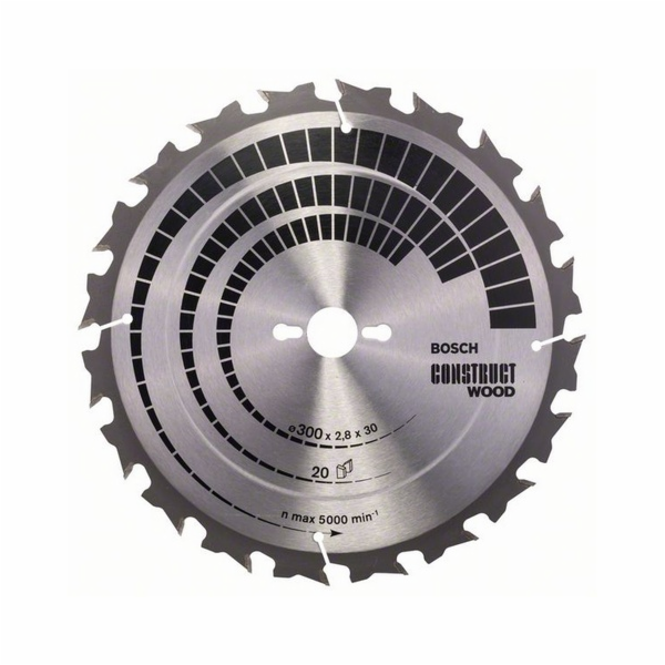 Pilový kotouč Bosch Construct Wood 300 x 20 mm 20z (2.608...