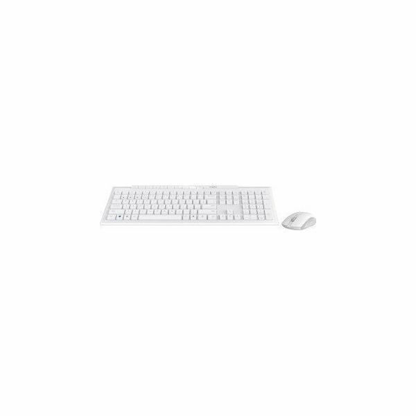 Rapoo Zeataw Wireless Multi-Mode 8210M klávesnice + myš bílá