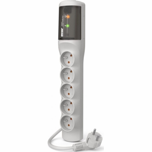 Acar power strip Acar XP easy power strip 5,0 m šedá
