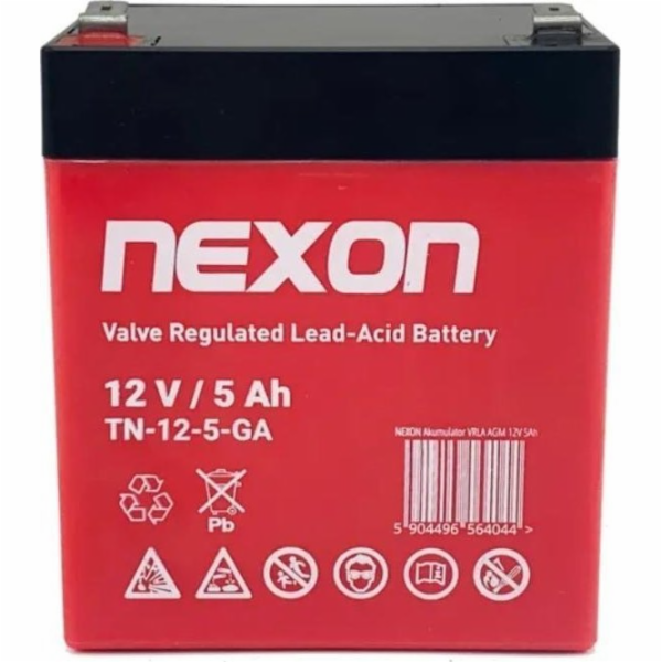 Nexon Nexon TN-GEL-5 gelová baterie 12V 5Ah - hluboké vyb...